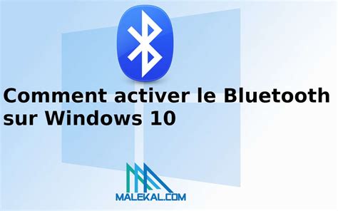 Bluetooth activé windows 8